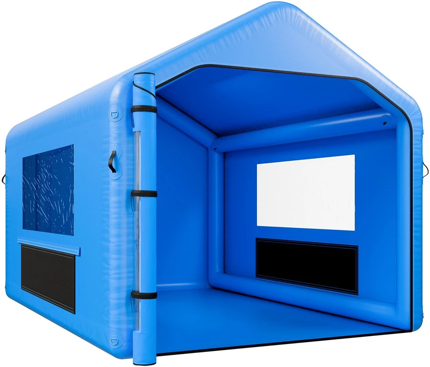 VEVOR Pripučiamas dažymo paviljonas 4 x 3 x 2.8 m