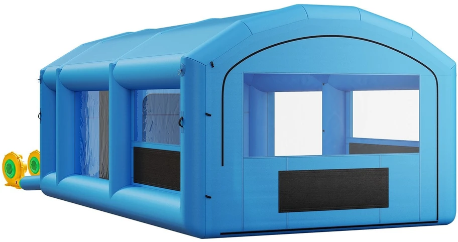 VEVOR Pripučiamas dažymo paviljonas 7 x 4 x 2.75 m