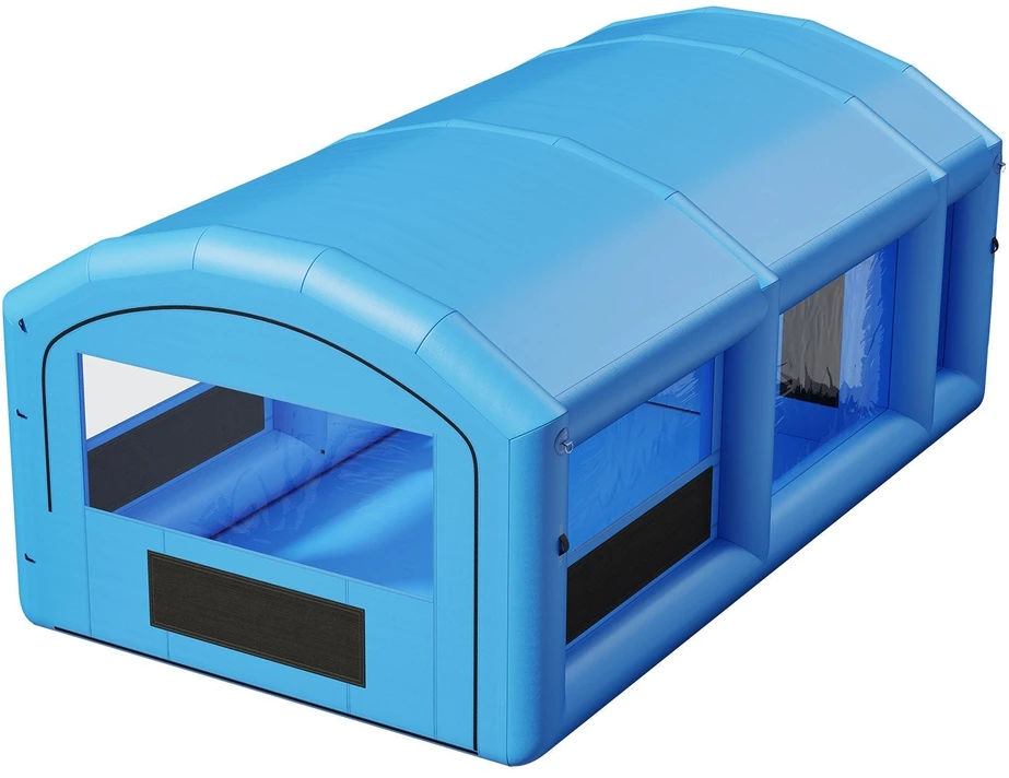 VEVOR Pripučiamas dažymo paviljonas 7 x 4 x 2.75 m