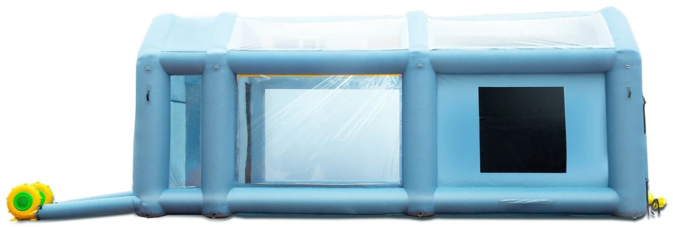 VEVOR Pripučiama dažymo palapinė su filtru 6x3x2.5 m