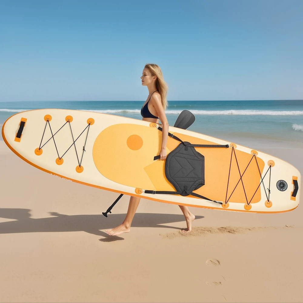 VEVOR Pripučiama irklentė su sėdyne 3.05m x 84cm
