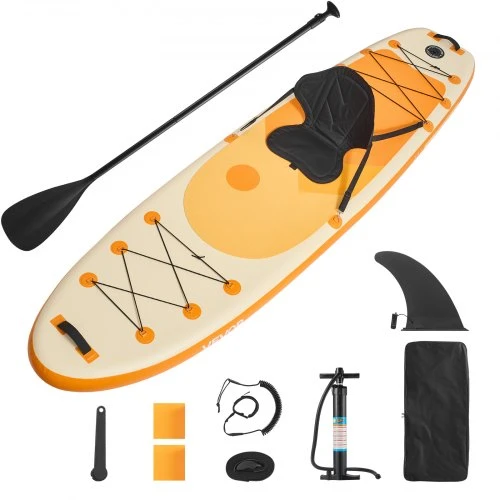 VEVOR Pripučiama irklentė su sėdyne 3.05m x 84cm