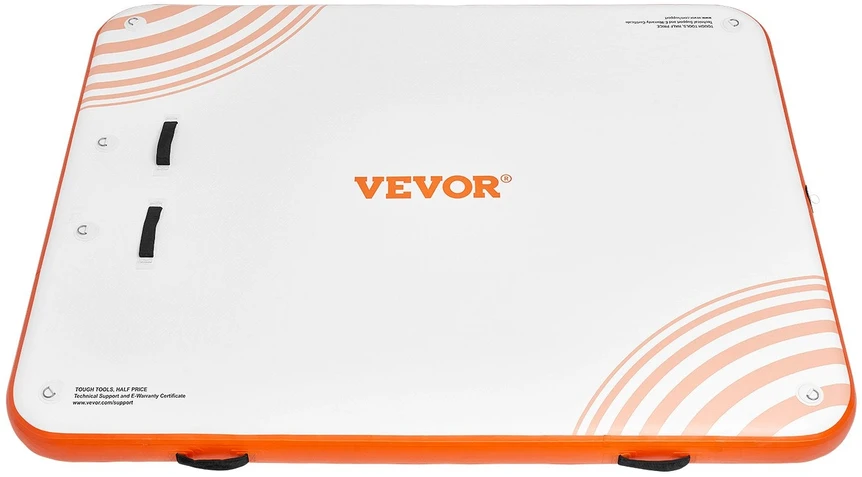 VEVOR Pripučiama plūduriuojanti platforma 1.82 x 1.52 m