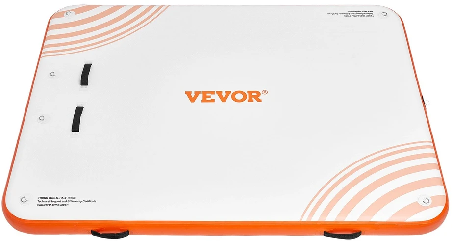 VEVOR Pripučiama plūduriuojanti platforma, 2.43 x 1.82 m