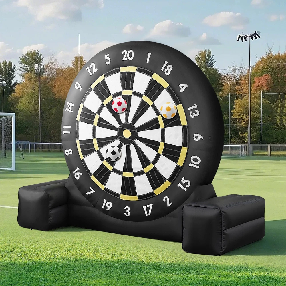 VEVOR Pripučiama futbolo dart lenta su kamuoliais