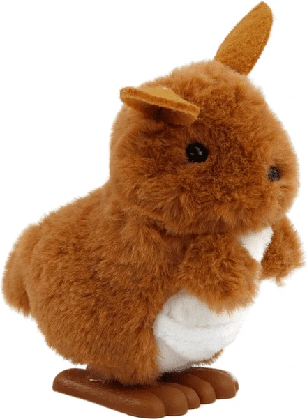 Lean Toys Prisukamas pliušinis žaislas Kengūra