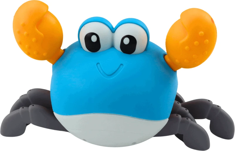Lean Toys Vonios žaislas - mėlynas užsukamas krabas