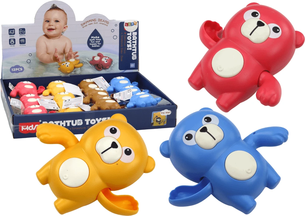 Vonios žaislas Meškiukas Lean Toys, 1 vnt.