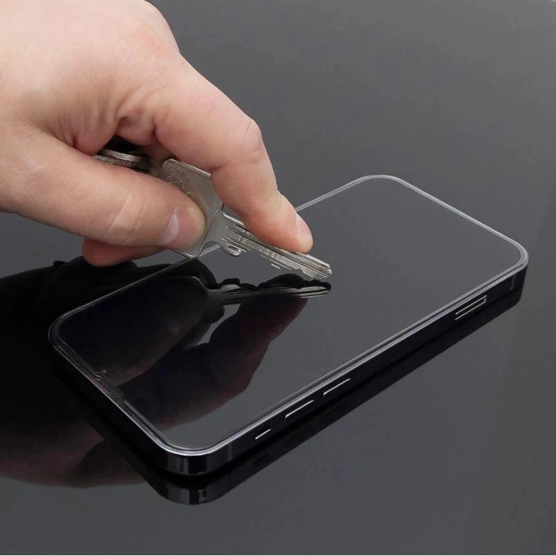 Privatus stiklas su Anti Spy filtru iPhone 15 Pro Wozinsky Privacy Glass - juodas