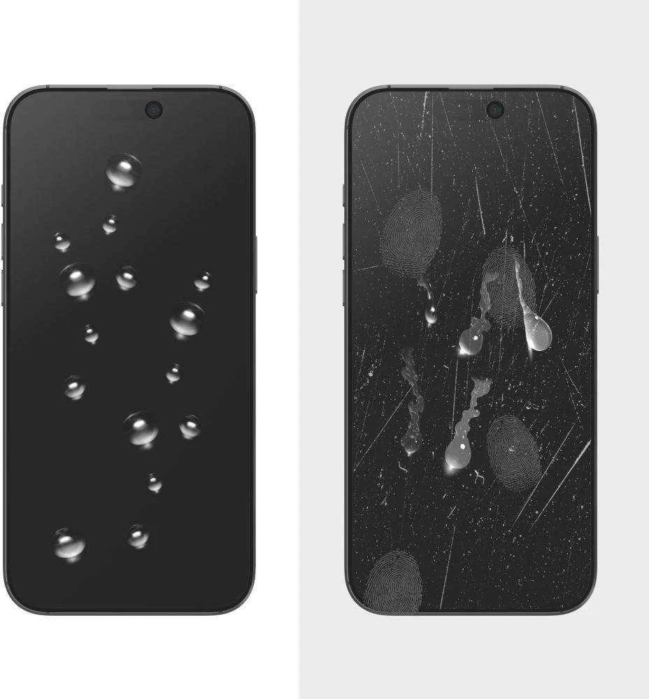 „Tech-Protect Quick Set Spy+“ privatumo stiklų, skirtų „iPhone 16 Pro Max“, 2 vnt. pakuotėje