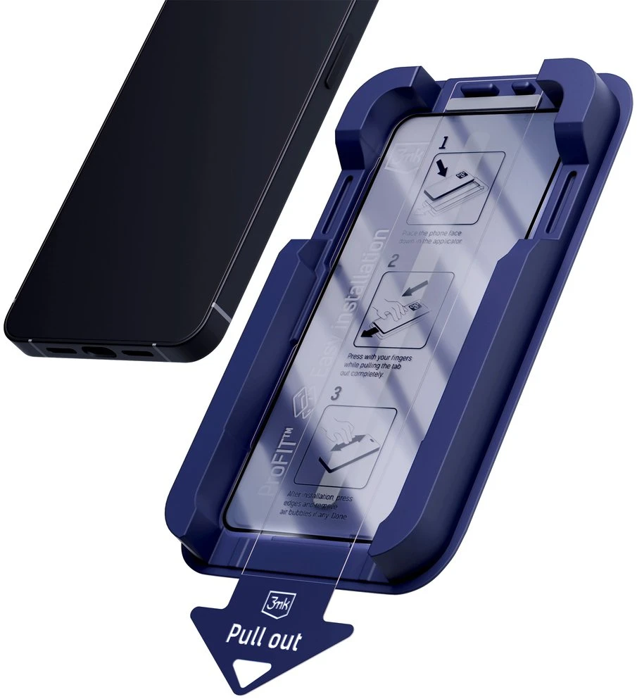 3Mk Privatus apsauginis stiklas iPhone 15/16