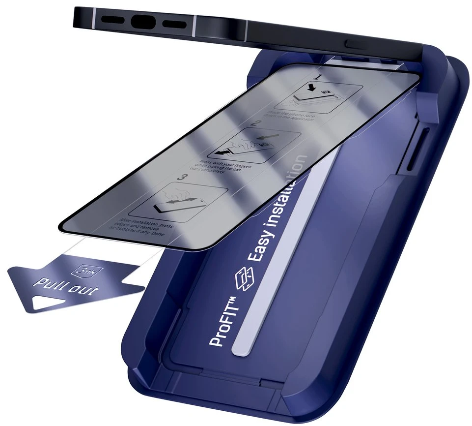 3Mk Privatus apsauginis stiklas iPhone 15/16