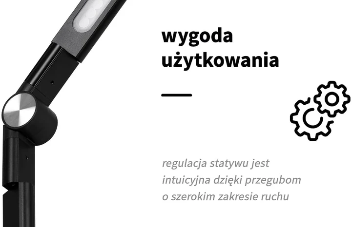 Activeshop Kosmetologinė LED lempa Yoga Juodas 22W