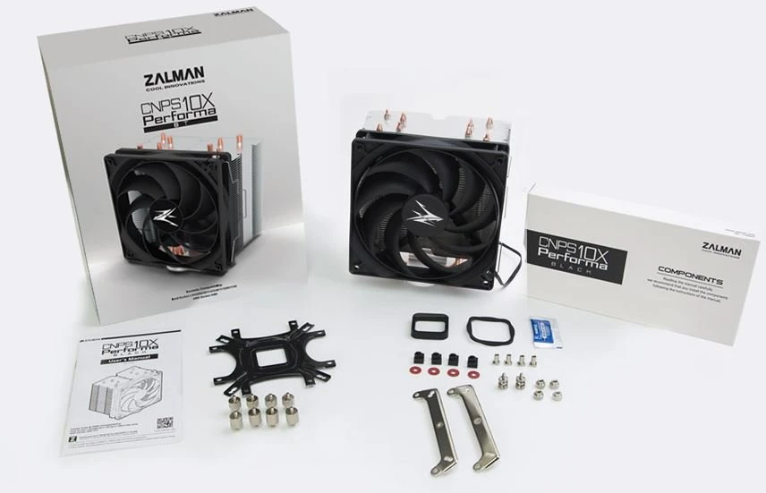 Procesoriaus aušintuvas Zalman CNPS10X PERFORMA ST, 180 W