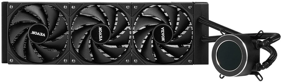 VEVOR Skystas CPU aušintuvas su 3 ventiliatoriais