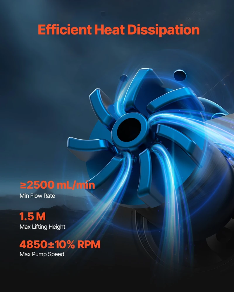 Vevor Vandens aušintuvas su 120 mm ventiliatoriais Intel AMD