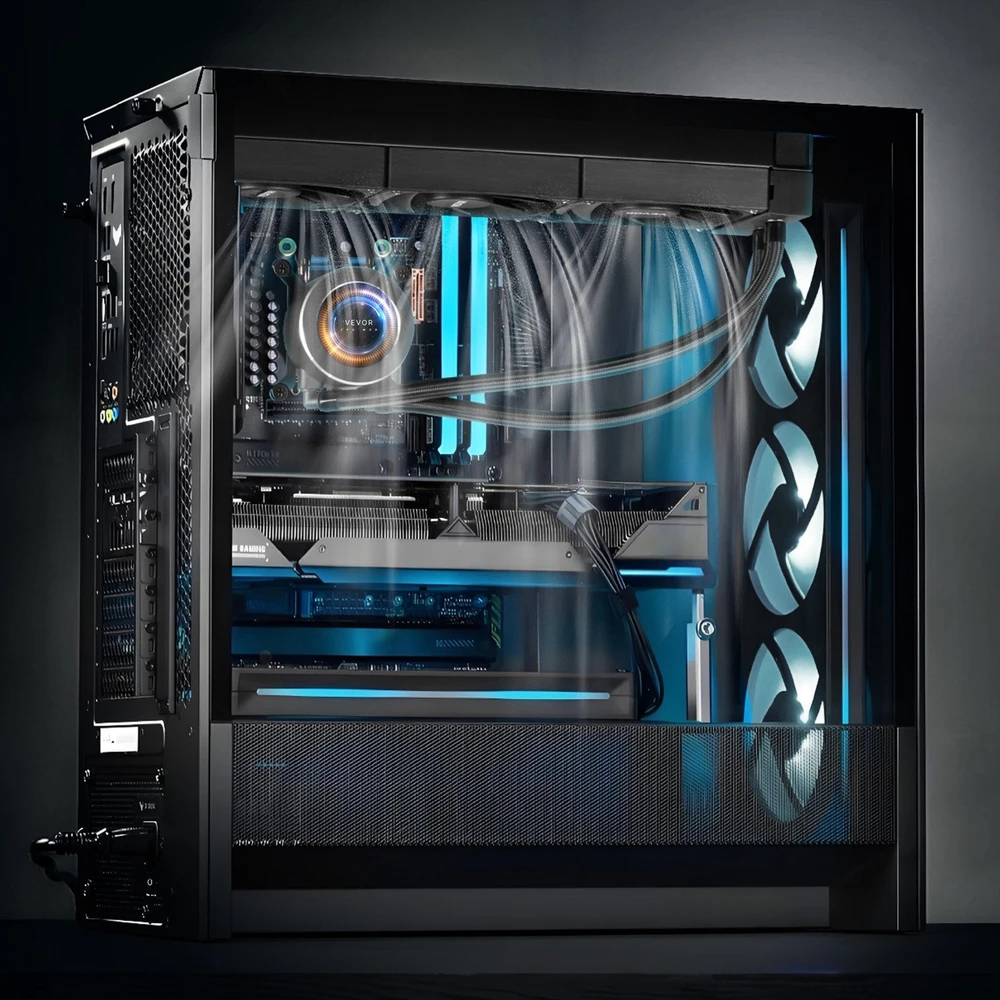 VEVOR Skystas CPU aušintuvas su 3 ventiliatoriais
