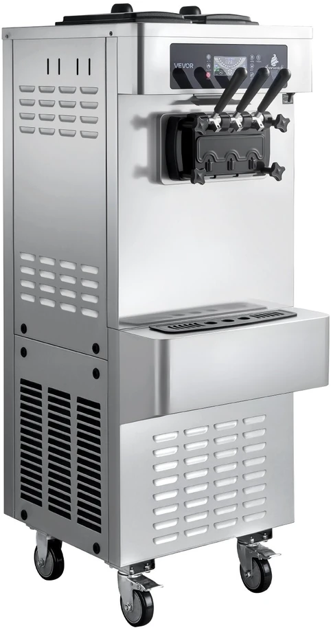 VEVOR Komercinis ledų gaminimo aparatas, 2200W, 3 skonių