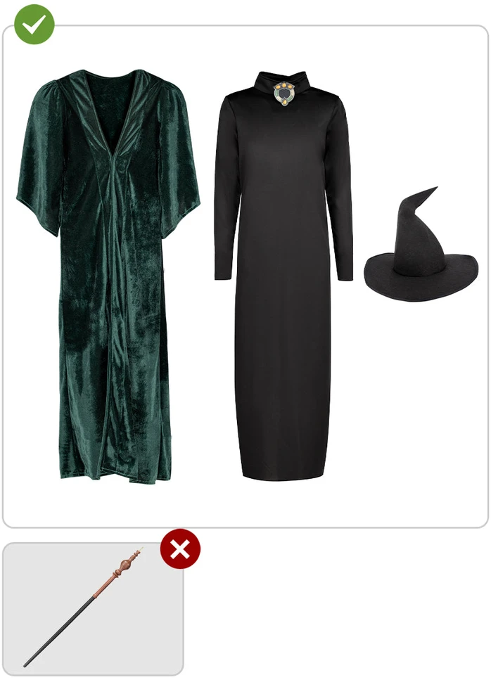 Profesorės Makgonagal (McGonagall) kostiumas – Haris Poteris