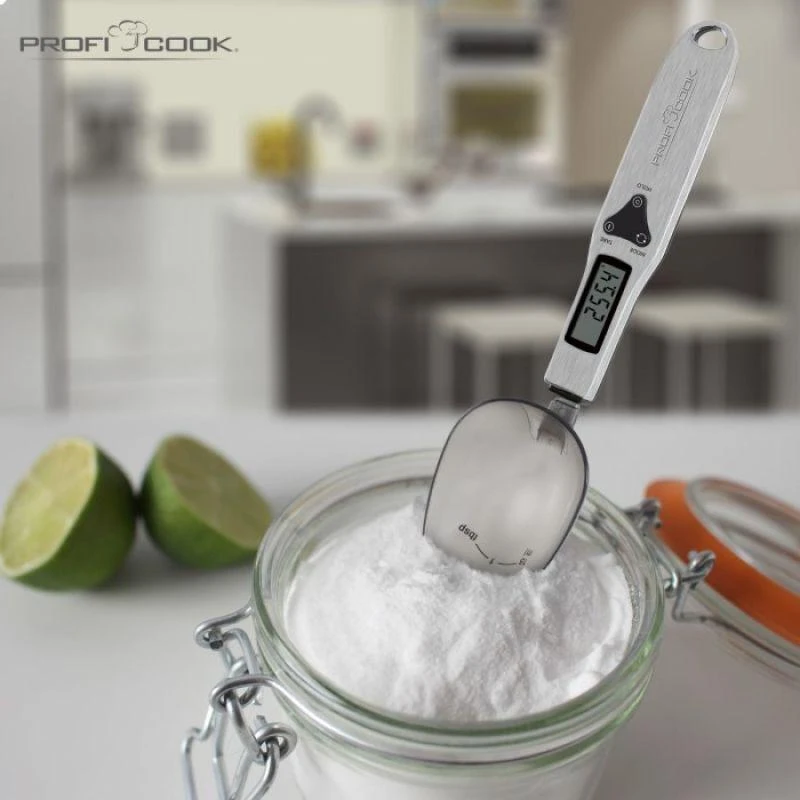 Virtuvinės svarstyklės Profi Cook ProfiCook PC-LW 1214 Nerūdijantis plienas Electronic kitchen scale