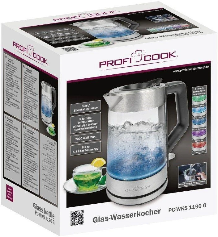 Profi Cook Elektrinis Virdulys - Proficook PC-WKS 1190 G