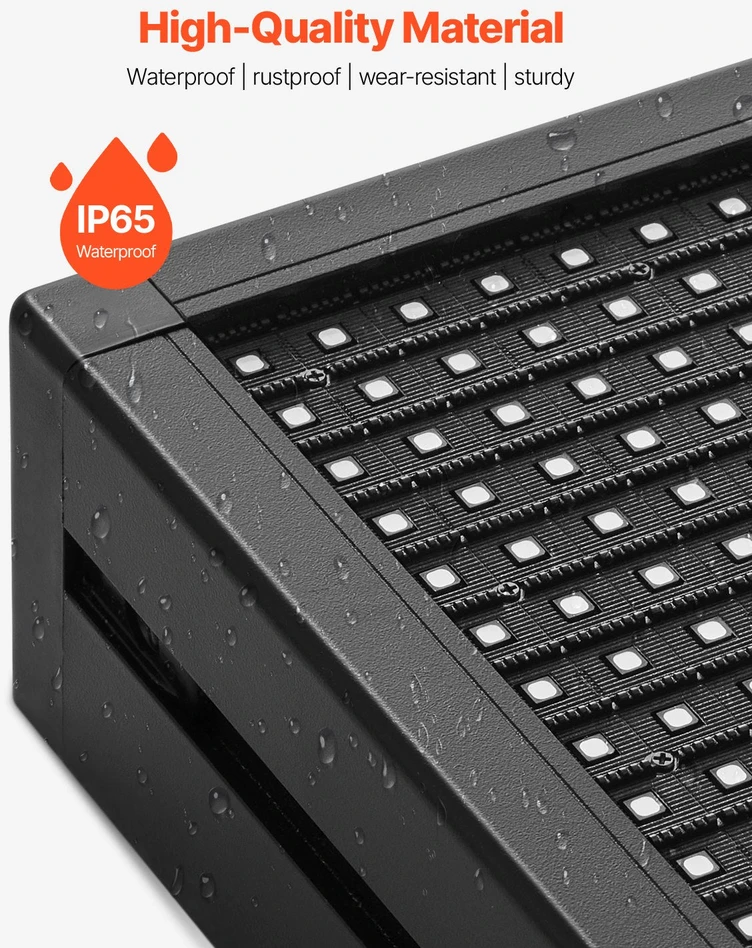 VEVOR 40x8 cm programuojamas LED ekranas