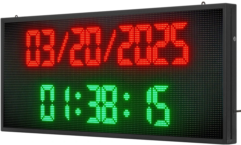 VEVOR 40x18 colių programuojamas LED ekranas