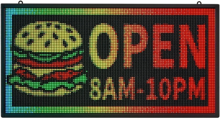VEVOR 27x14 colių programuojamas LED ženklas