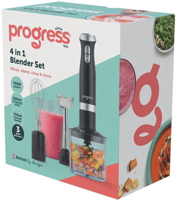 Progress EK6690PVDE 4-in-1 trintuvo rinkinys