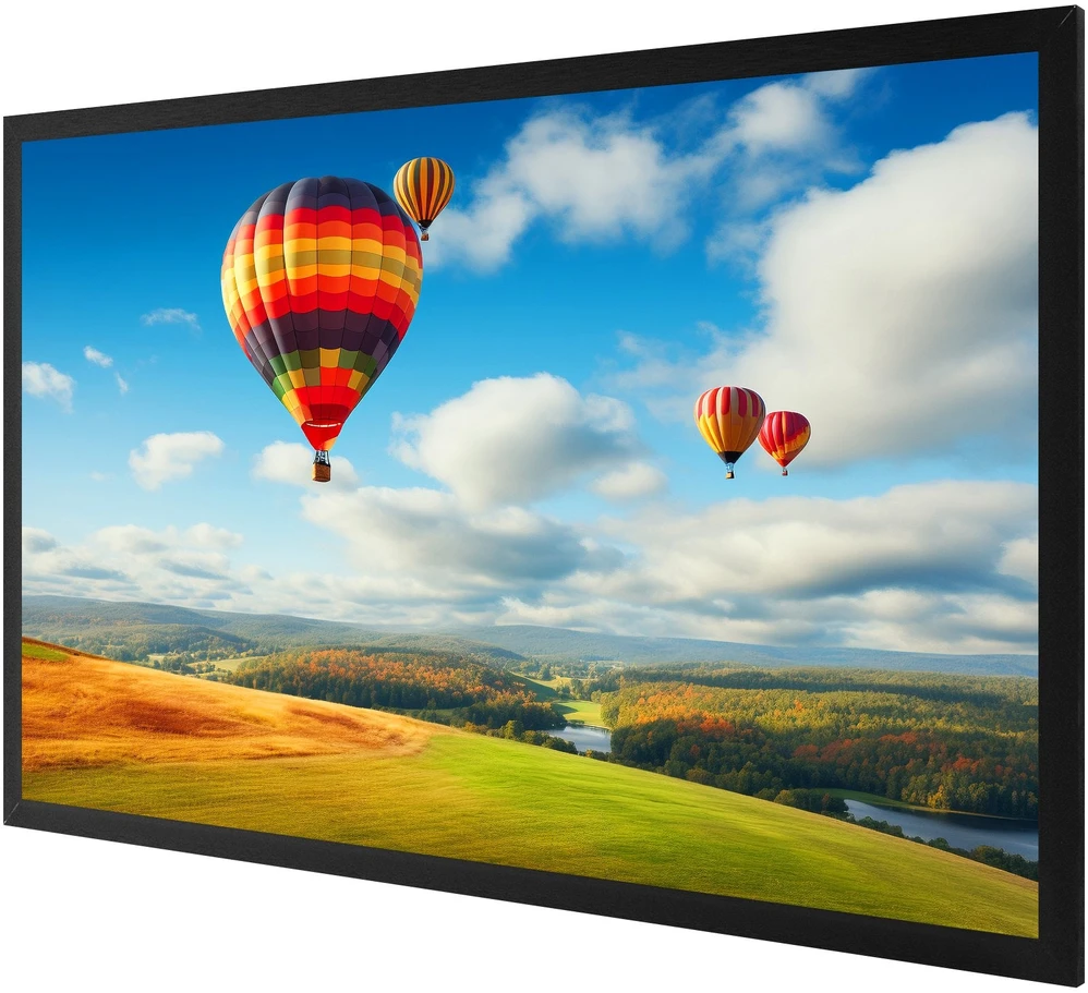 VEVOR 110 colių 4K projektoriaus ekranas 16:9 formatas