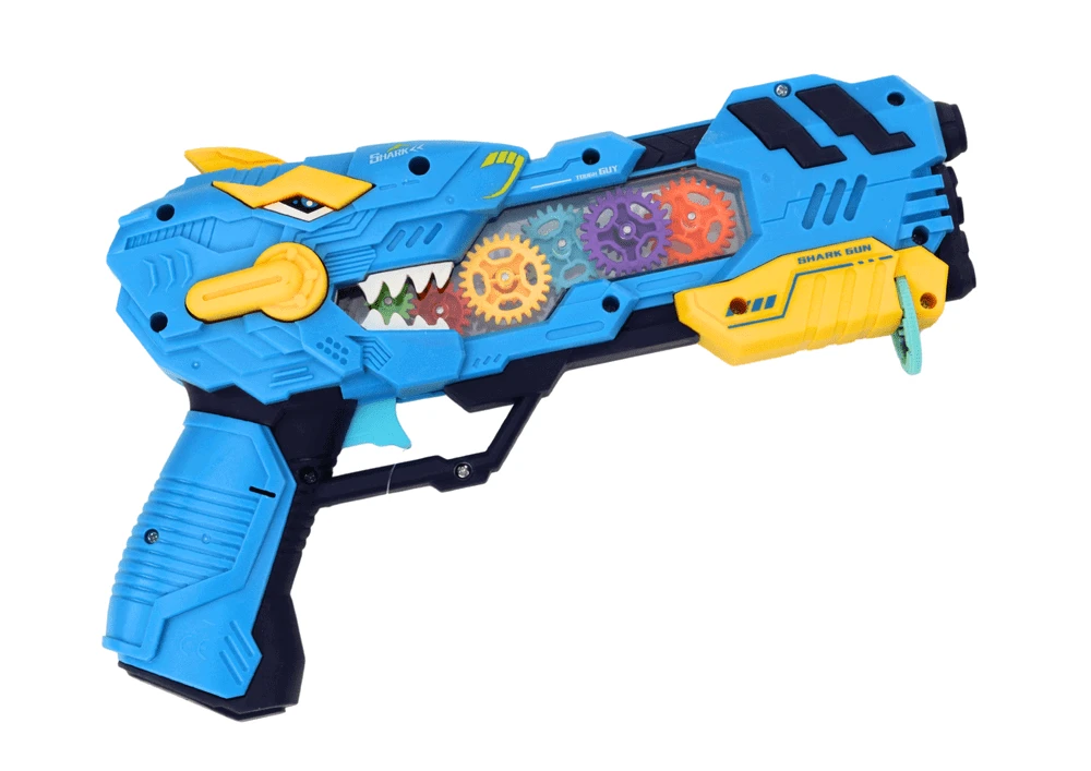 Žaislinis pistoletas Lean Toys mėlynas