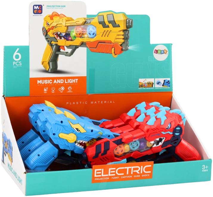 Žaislinis pistoletas Lean Toys mėlynas