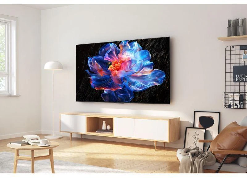 Televizorius TCL LED 4K TV | 55V6C | 55 | Smart TV | Google TV | Juodas