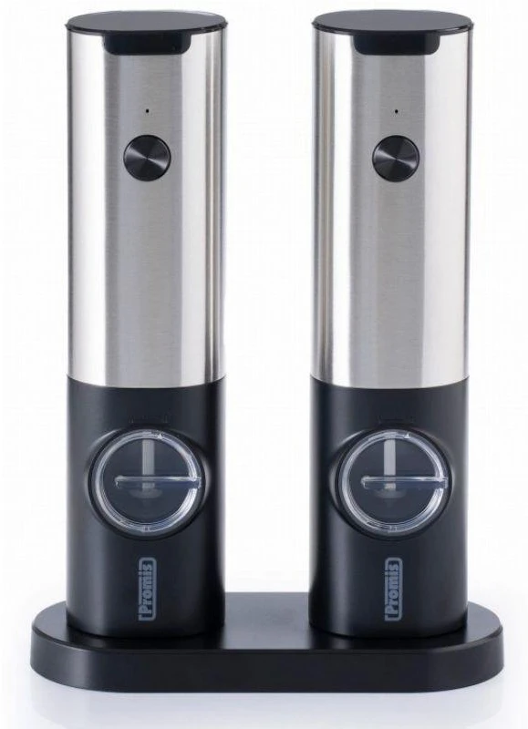 Cecotec PROMIS pipirų ir druskos malūnėlių rinkinys su stovu MP36X2