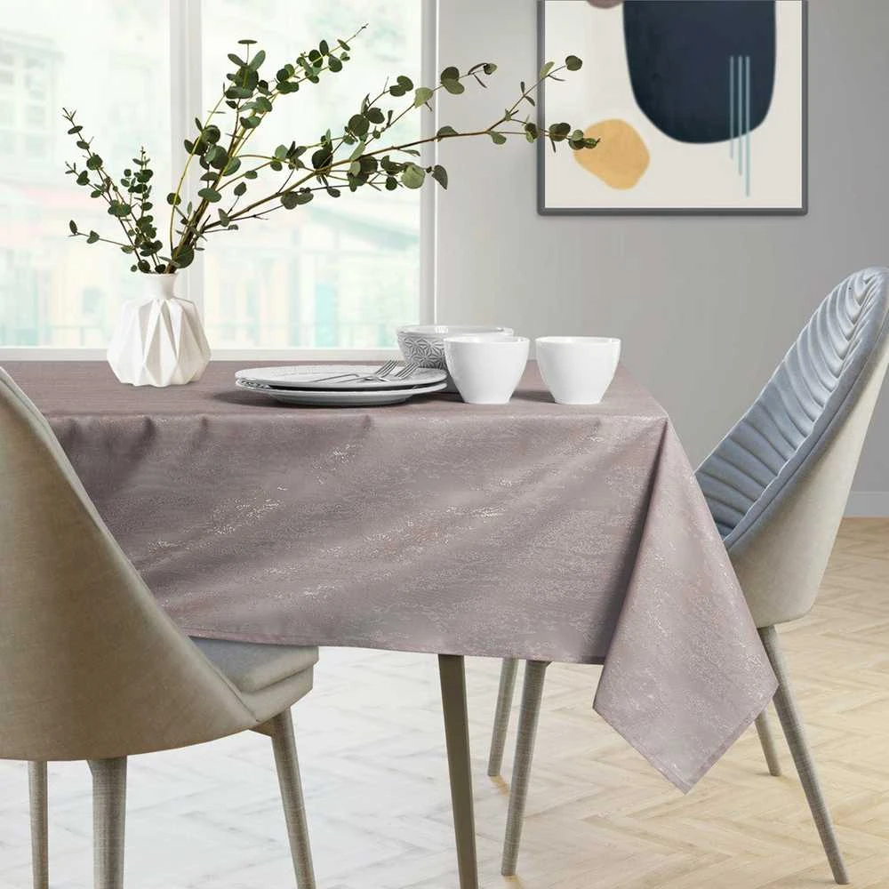 AmeliaHome Pudros rožinė staltiesė 30 × 140 AH Vesta Market