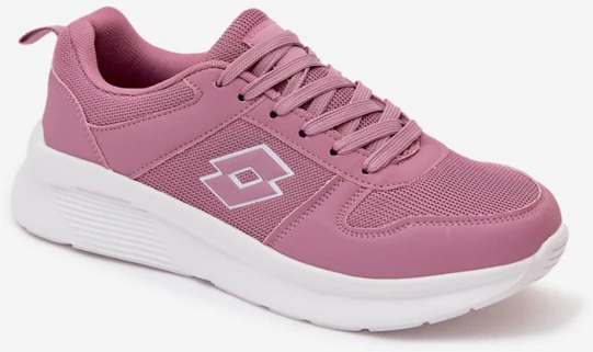 Pudros rožiniai platforminiai sportbačiai Step in style