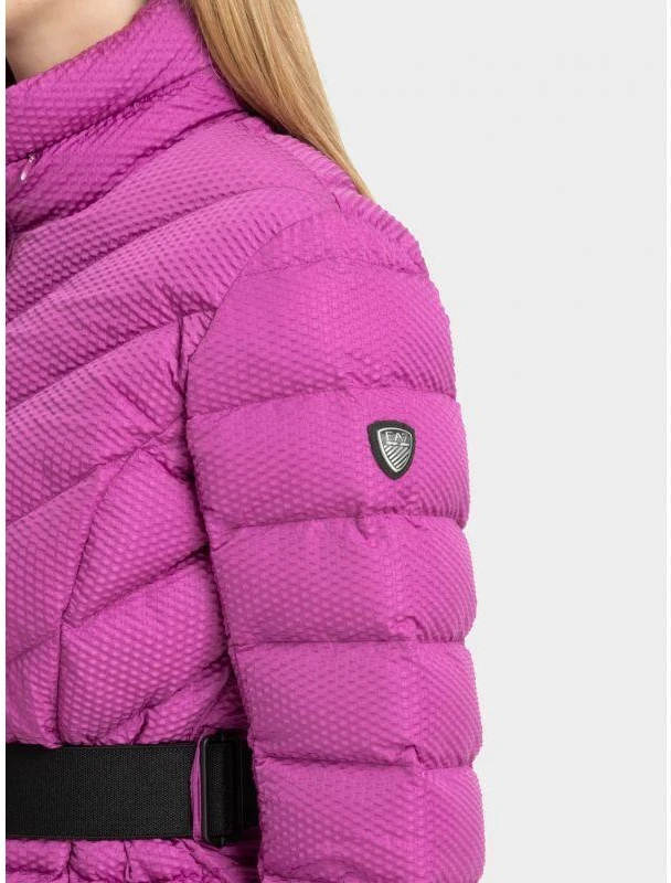 Pūkinė striukė su diržu EA7 Emporio Armani Calidum7 W 6DTB11-TNGCZ-1317
