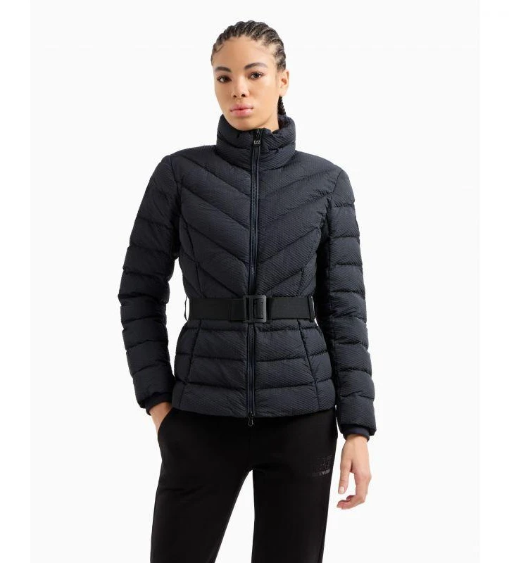 Pūkinė striukė su diržu EA7 Emporio Armani Calidum7 W 6DTB11-TNGCZ-1562