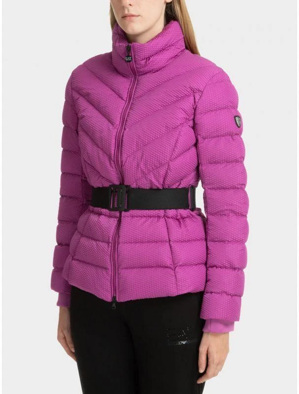 Pūkinė striukė su diržu EA7 Emporio Armani Calidum7 W 6DTB11-TNGCZ-1317