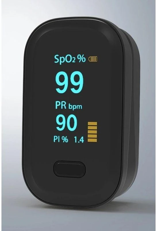 Pulse oximeter Oro-Oximeter Juodas