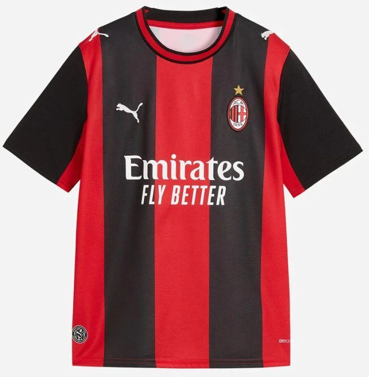 Puma AC Milan 2026/27 m. namų rungtynių marškinėliai jaunimui 784124-01