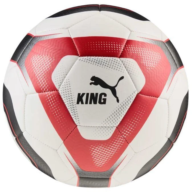 Puma AC Milan King futbolo kamuolys baltai-raudonai-juodas 85011 01