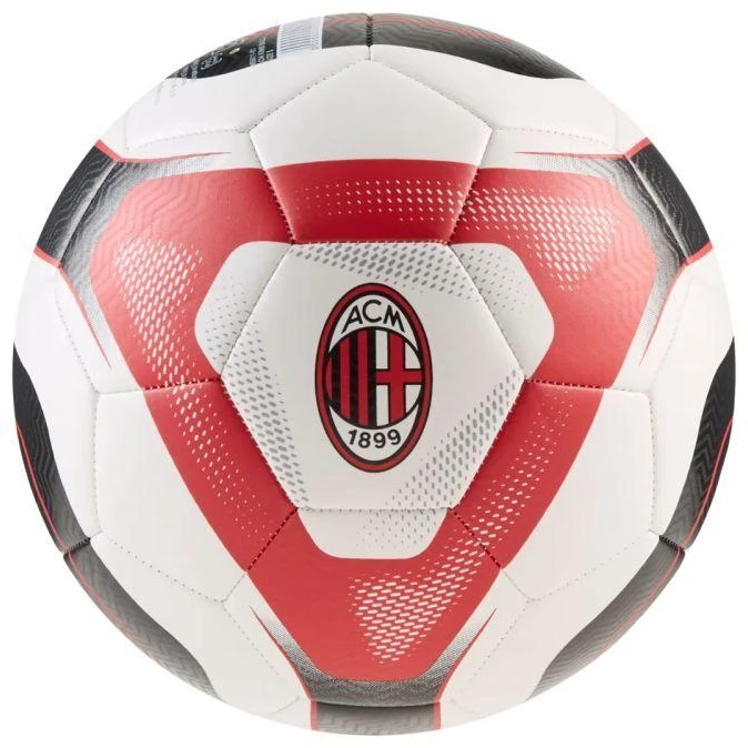 Puma AC Milan King futbolo kamuolys baltai-raudonai-juodas 85011 01