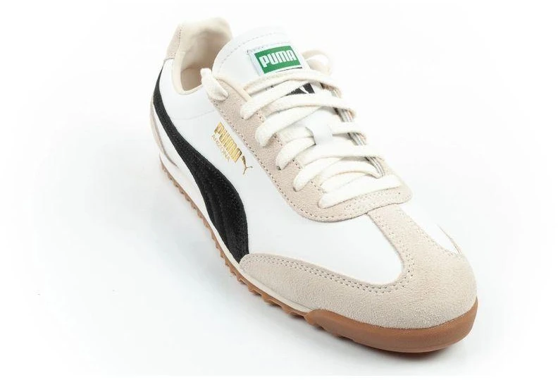 Puma Arizona Retro smėlio spalvos odiniai unisex sportiniai bateliai