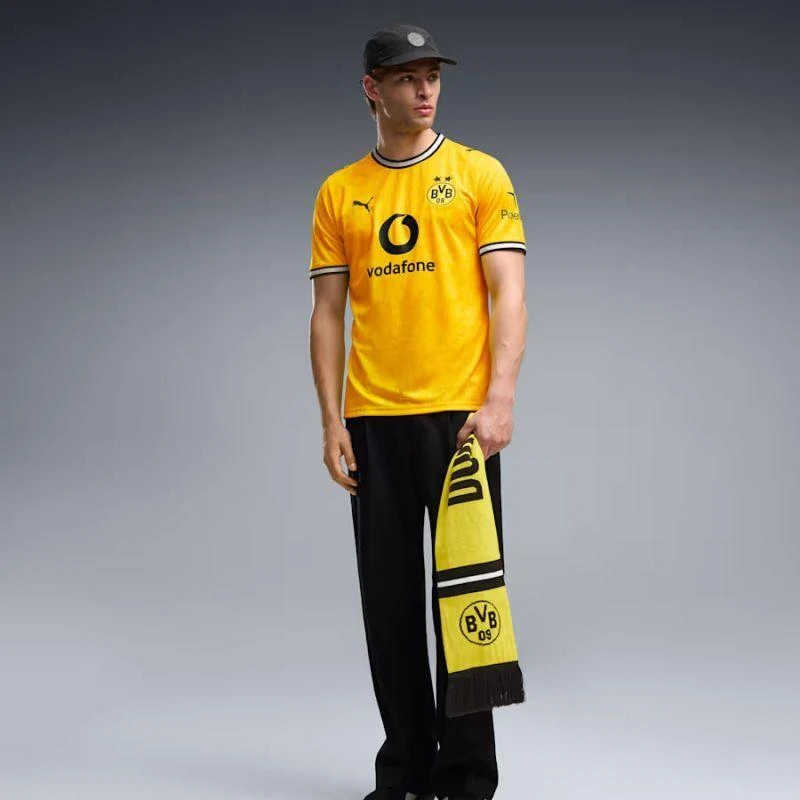 Puma Borussia Dortmund 2026/27 m. sezono namų stadiono marškinėliai 784088-01