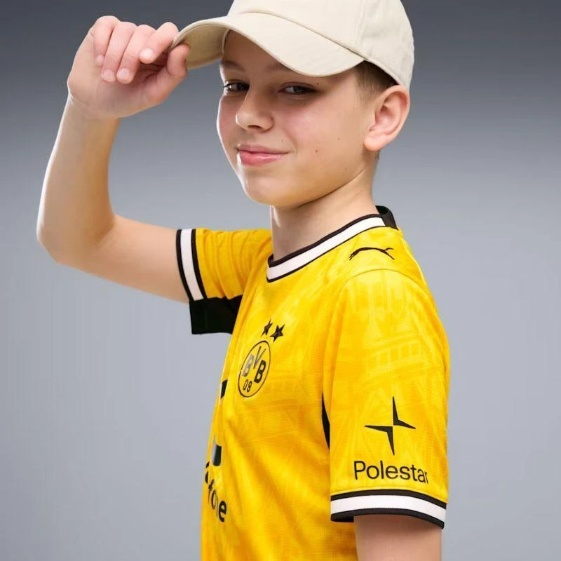 Puma Borussia Dortmund 2026/27 m. sezono namų stadiono marškinėliai jaunimui 784091-01