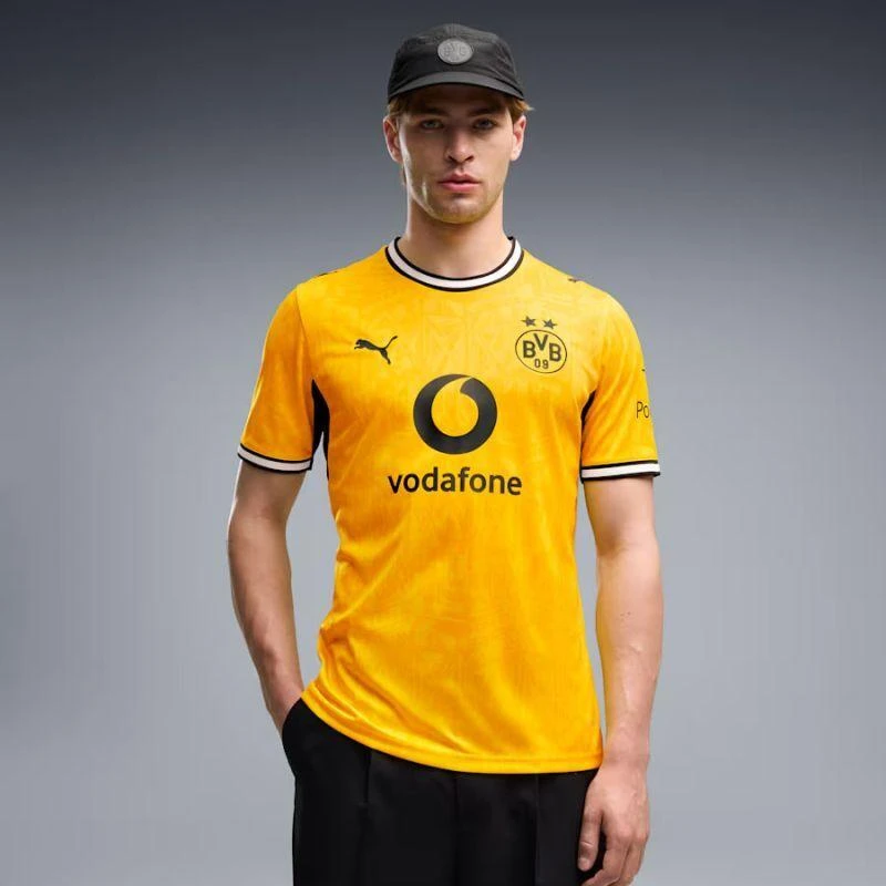 Puma Borussia Dortmund 2026/27 m. sezono namų stadiono marškinėliai 784088-01