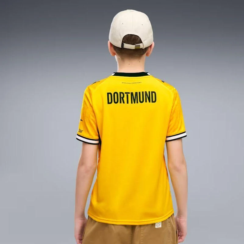 Puma Borussia Dortmund 2026/27 m. sezono namų stadiono marškinėliai jaunimui 784091-01