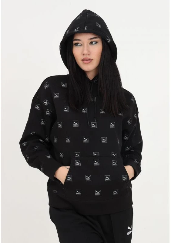 Puma Brand Love AOP Hoodie FL W 535706 01 Džemperis