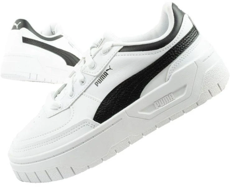 Puma Cali Dream moteriški sportiniai bateliai-kedai ant platformos balti